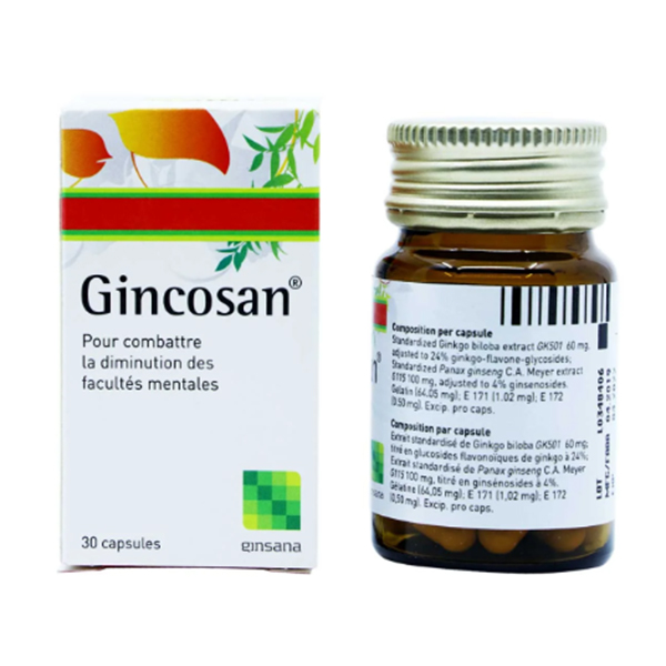 Gincosan 30 Cap